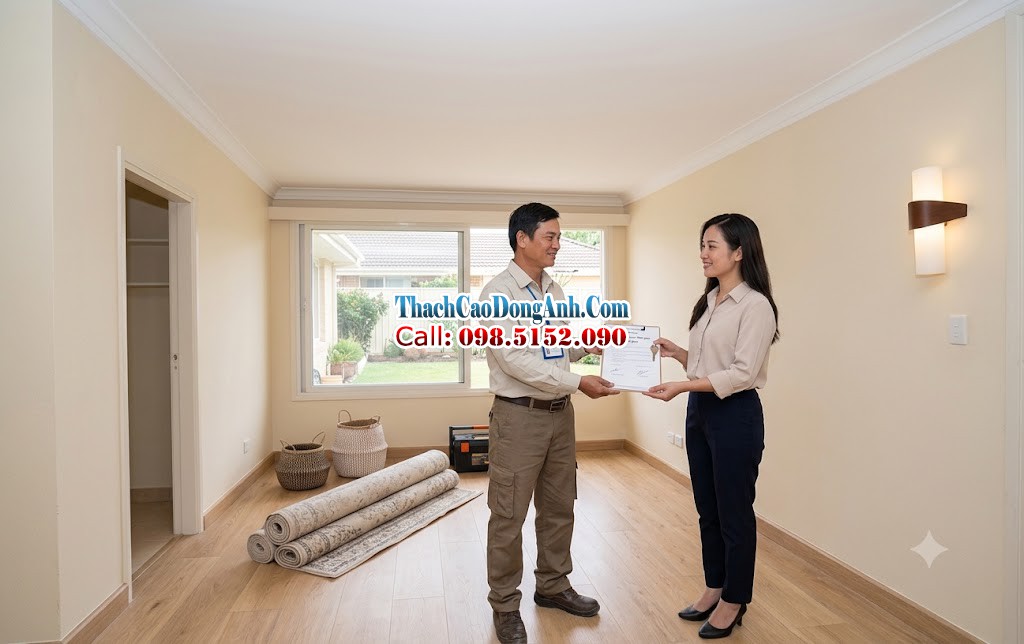 Sửa Trần Thạch Cao Hà Nội 10 Sửa trần thạch cao bị võng