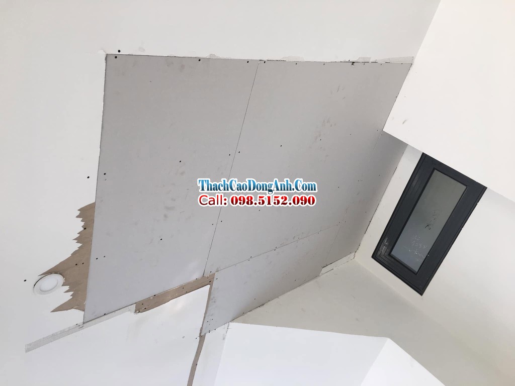 Sửa Trần Thạch Cao Hà Nội 5 Thay tấm trần thạch cao Mỹ Đình